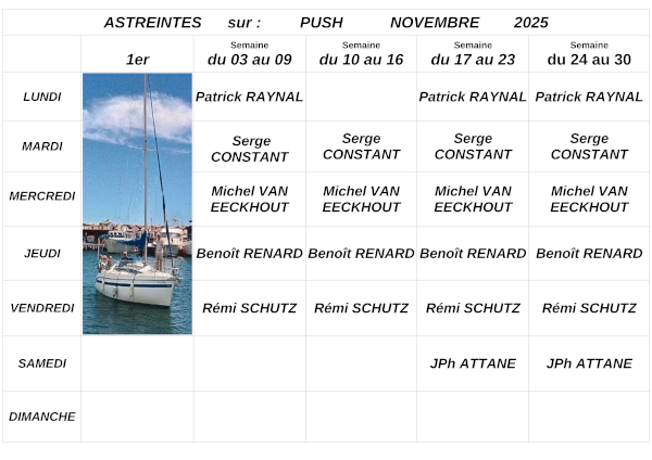 reservations push nov25