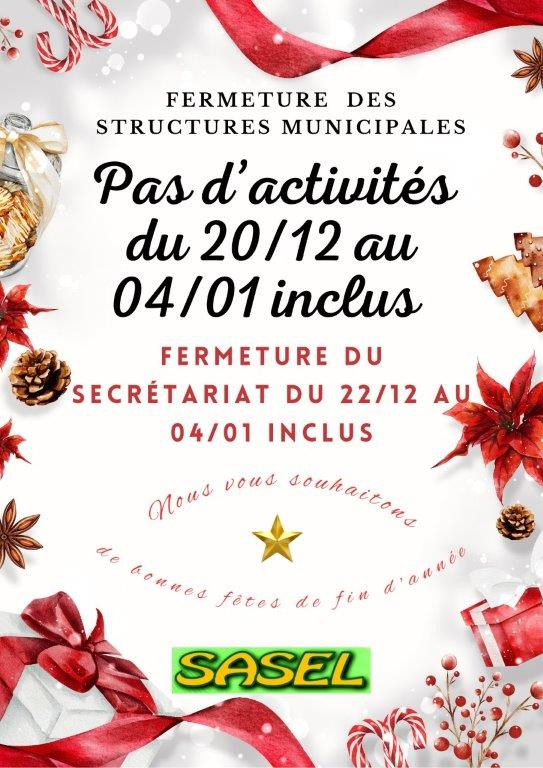 affiche fermeture bureau